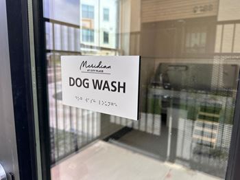Dog wash 